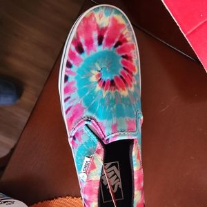Tie dye Vans